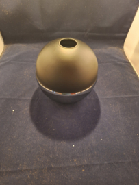 3/4 bol zwarte bovenkant zilver kleurig spiegelglas onder GT4 nr SP1514