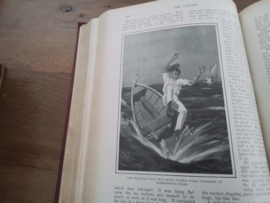 The Captain a magazine For Boys& Old Boys. Volume XX October 1908 t0 March 1909 London. UItgave George Newnes.