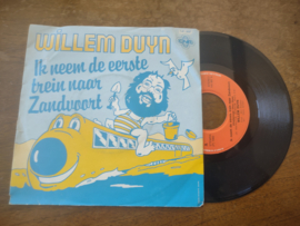 Willem Duyn met Ik neem de eerste trein naar Zandvoort 1983 Single nr S20221551