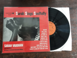 Sarah Vaughan met Sarah sings soulfully 1965 LP nr L2024198