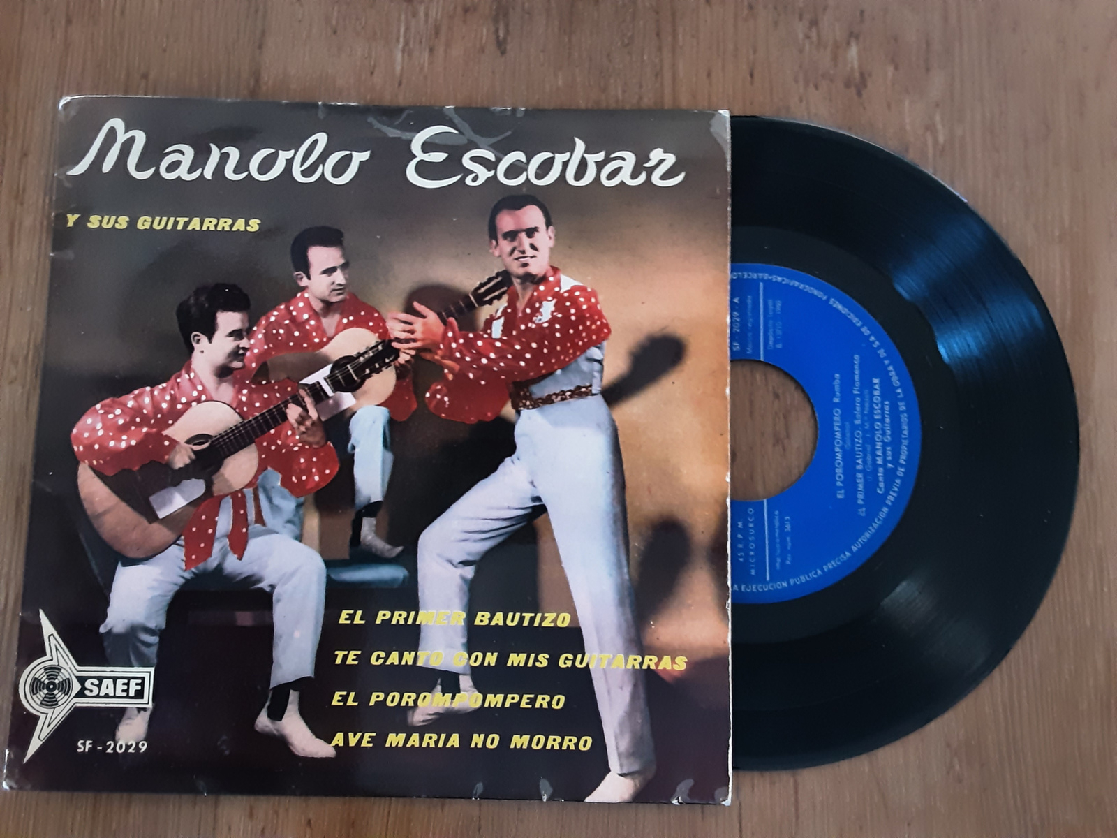 Manolo Escobar met El porompompero 1960 Single nr S20234454