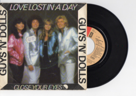 Guys 'n' Dolls met Love lost in a day 1980 Single nr S2021707