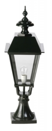 Buitenlamp combinatie sokkel h77cm serie Nuova nrs 1551+1541