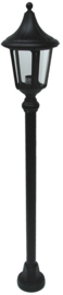 Buitenlamp mast 97cm serie Venezia ALU zwart nr 4013