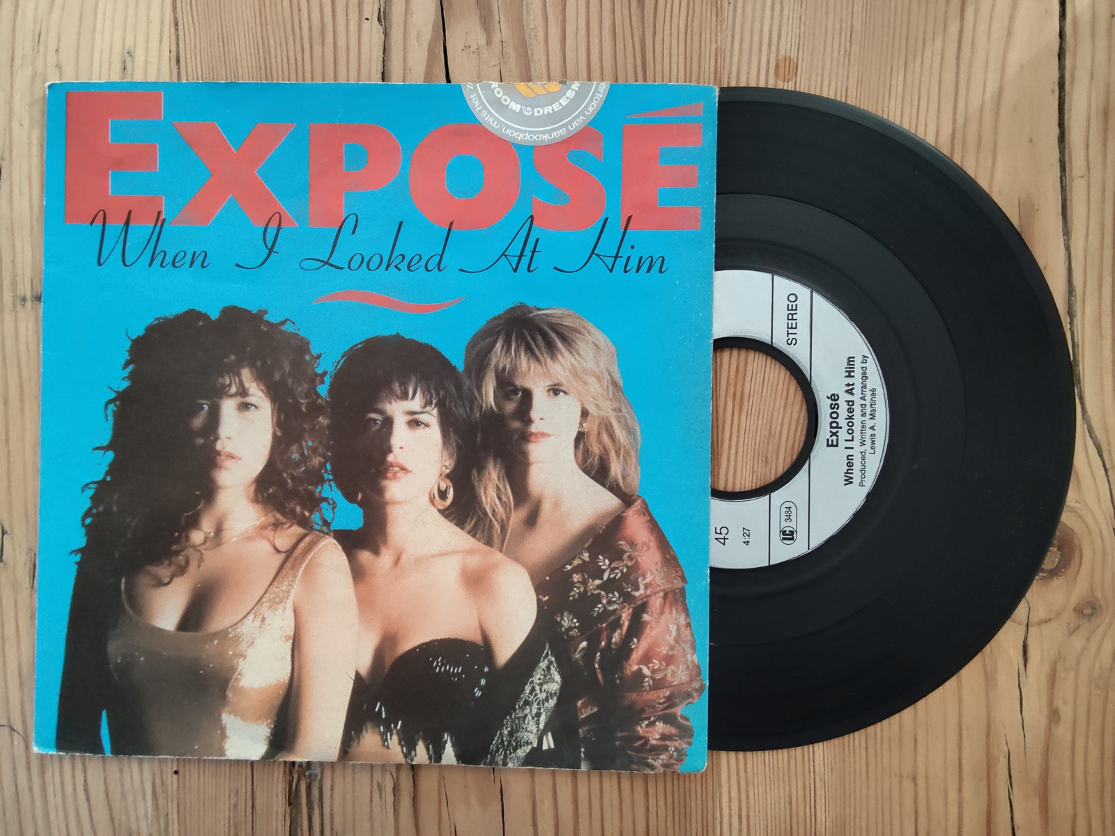 Expose met When I looked at him 1989 Single nr S20256680