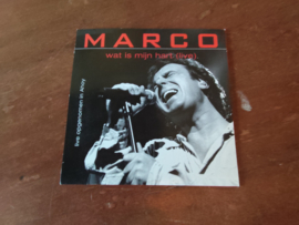 Marco met Wat is mijn hart (live) 2000 CD Single nr CD20262525