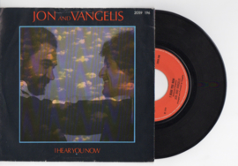 Jon and Vangelis met I hear you now 1979 Single nr S2021805