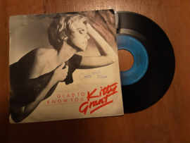 Kitten Grant met Glad to know you 1983 Single nr S20234390