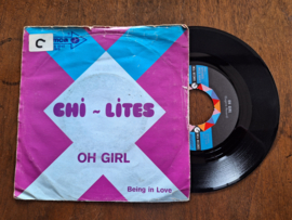 Chi-Lites met Oh girl 1972 Single nr S20232290