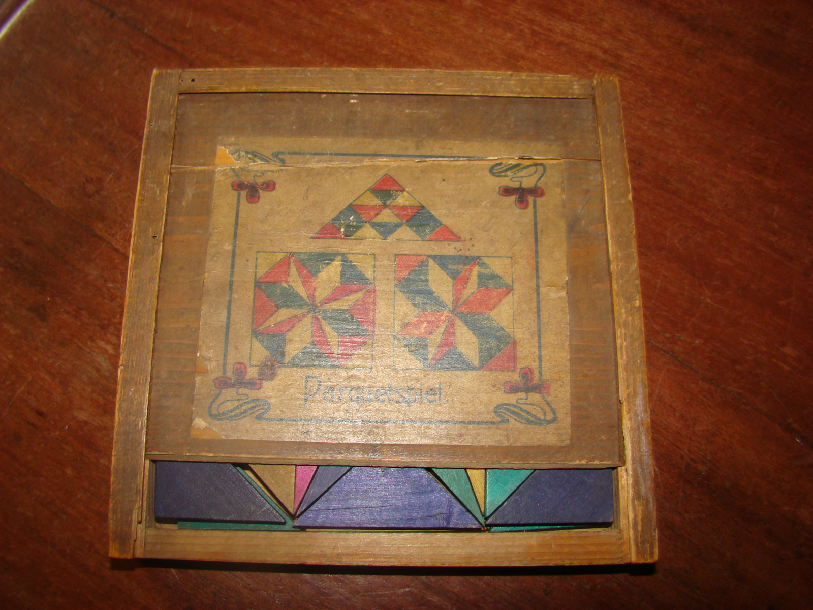 Oud parquet spel 1930