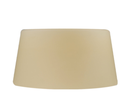 Glazen kap Trapezium d36cm h18cm E27 mat champagne nr 361.59