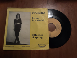 Marcha met Living in a world 1983 Single nr S20234363