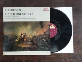 Andor Foldes & Berliner philharmoniker met Beethoven pianoconcert nr.5 pianosonate nr.25 1959 LP nr L2024235