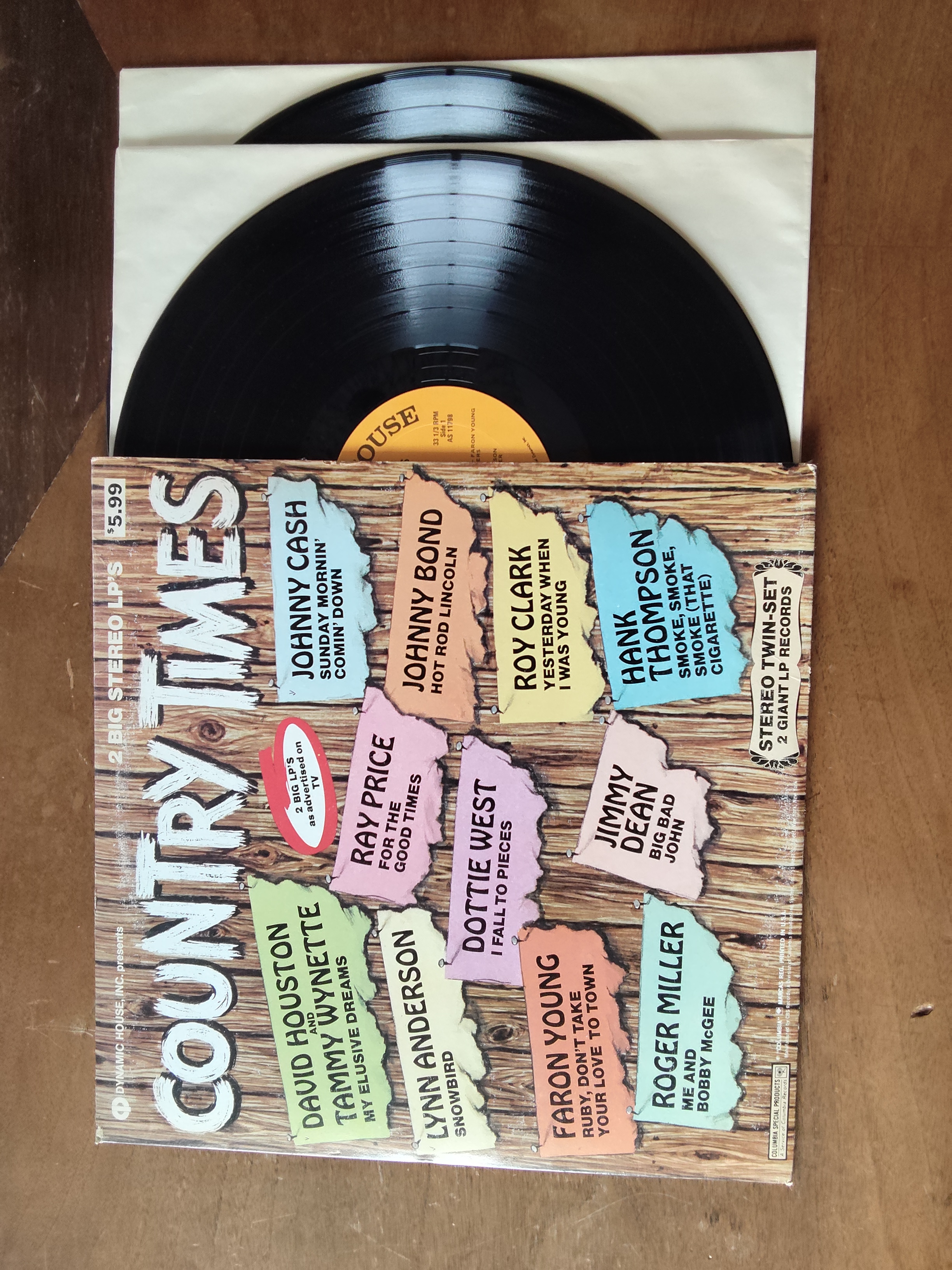 Various artists met Country times 1973 LP nr L20251234