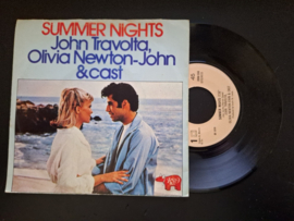 John Travolta & Olivia Newton John met Summer nights 1978 Single nr S2020372