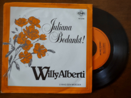 Willy Alberti met Juliana bedankt 1980 Single nr S20211315