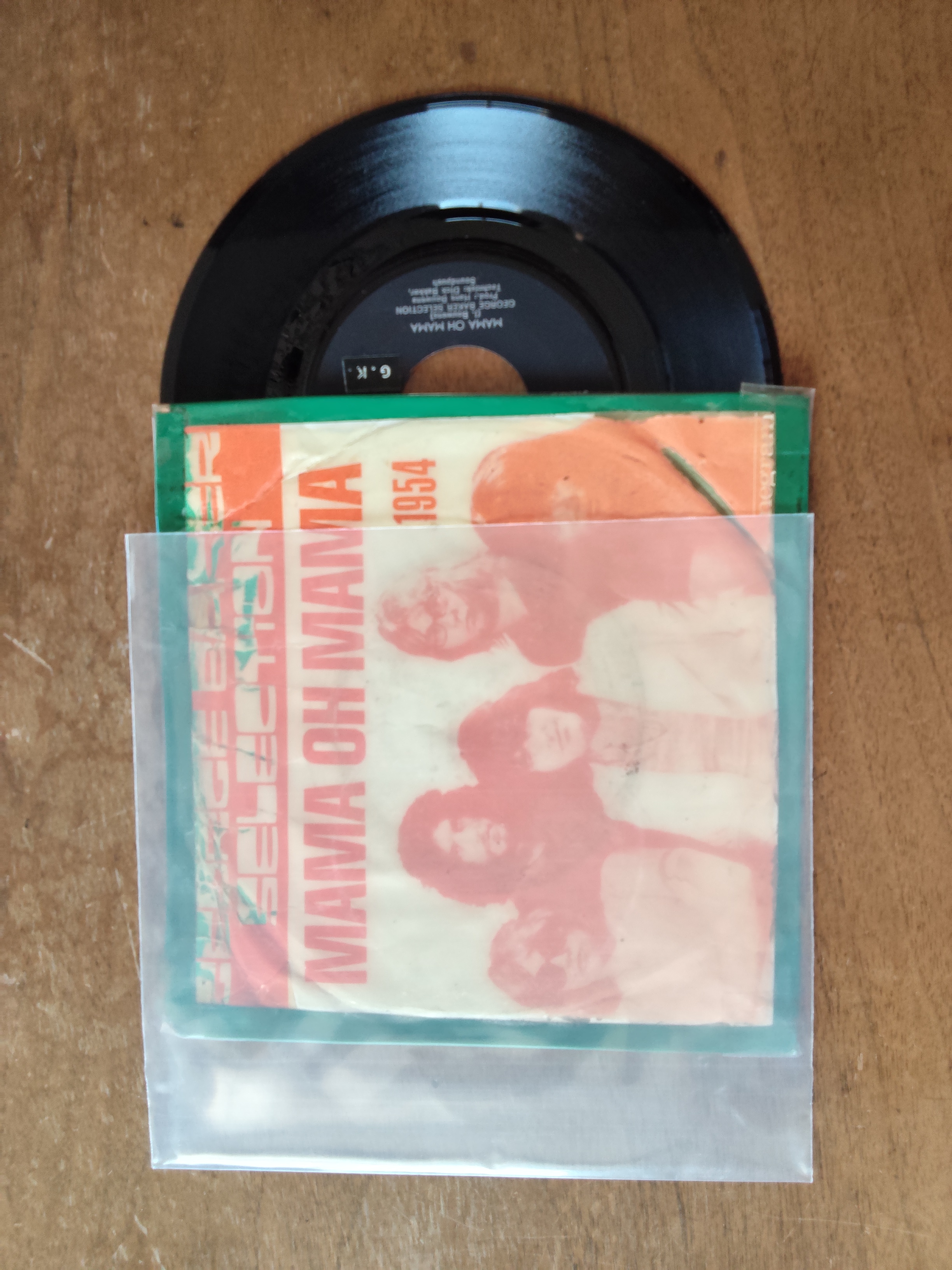 George Baker Selection met Mama Oh mama 1971 Single nr S20256934