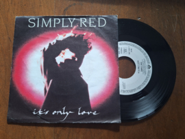 Simply Red met It's only love 1989 Single nr S20233904