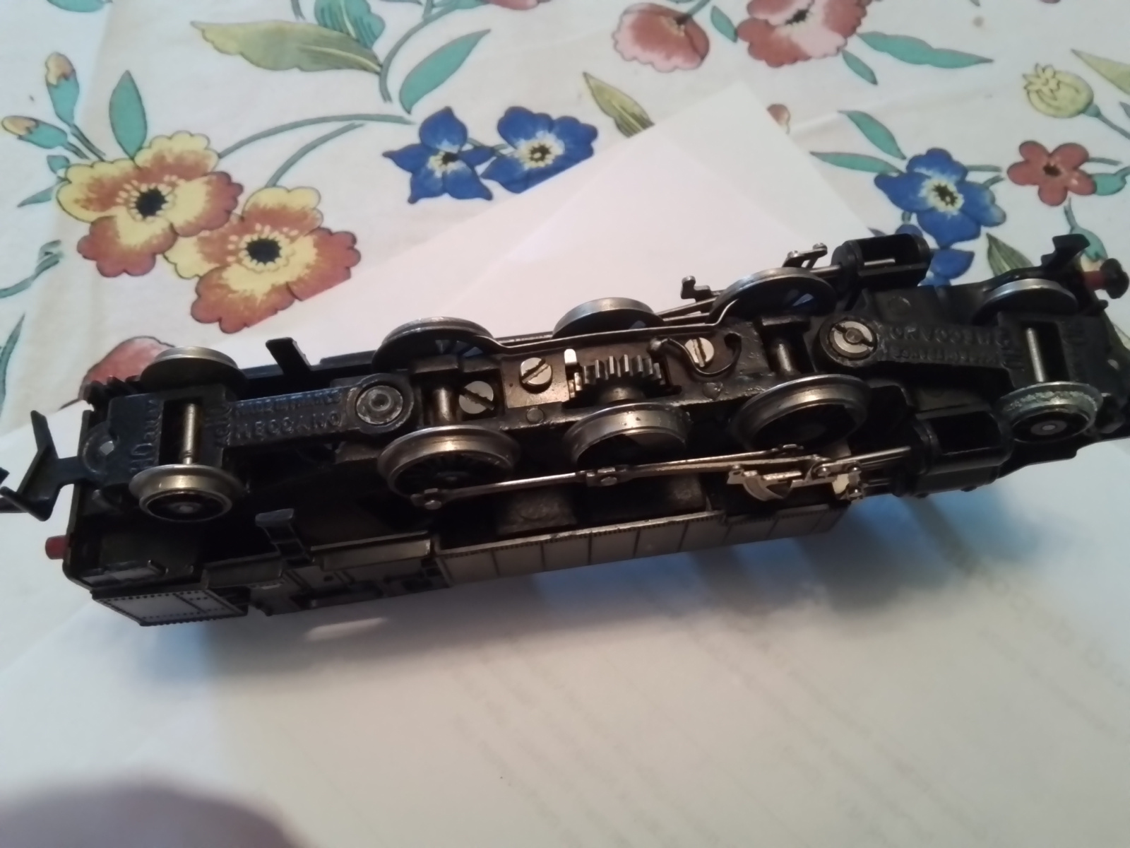 Locomotief AcHo Meccano Made in France.