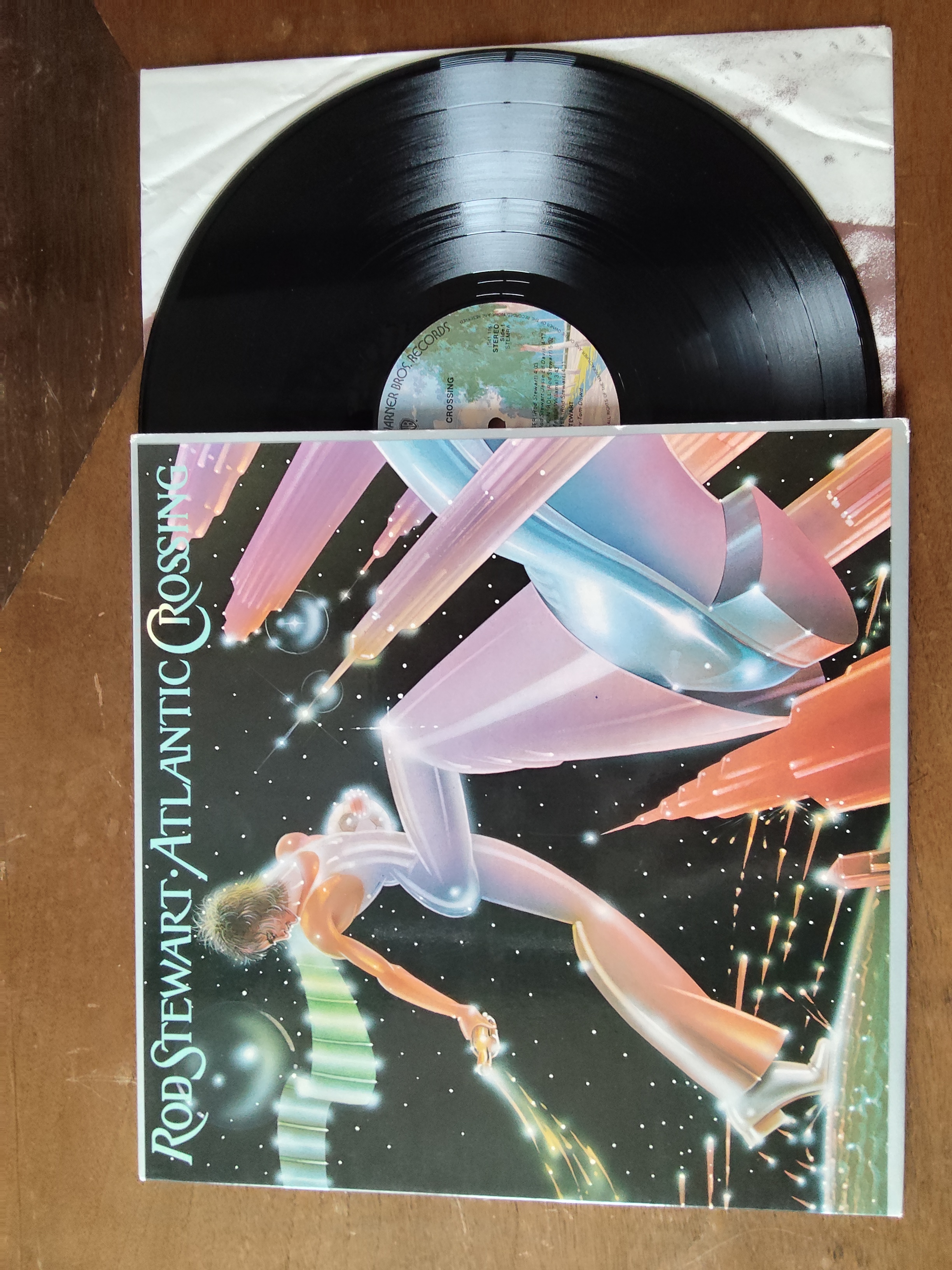 Rod Stewart met Atlantic crossing 1975 LP nr L20251230