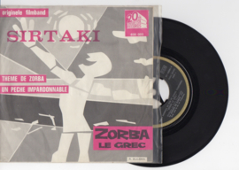 Zorba le Grec met La danse de Zorba 1965 Single nr S2021746