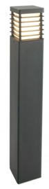 Buitenlamp serie Selham staand 85cm LED 9W zwart 5jr garantie nr: 501482-10