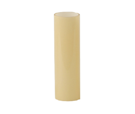 Mondgeblazen kap cilinder champagne voor kleine (E-14) fitting met klemveer nr: 6020.50 OPENING 5CM