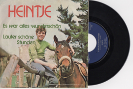 Heintje met Es war alles wunderschon 1972 Single nr S2020358