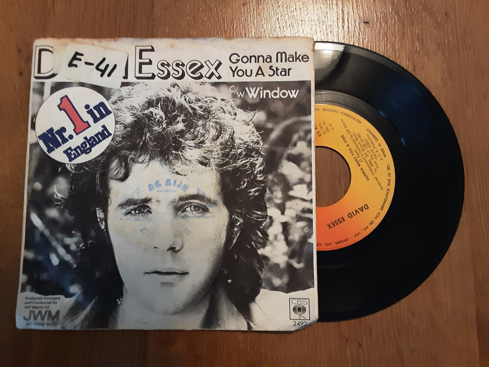 David Essex met Gonna make you a star 1974 Single nr S20234446