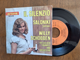 Willy Schobben met Il silenzio 1965 Single nr S20232470