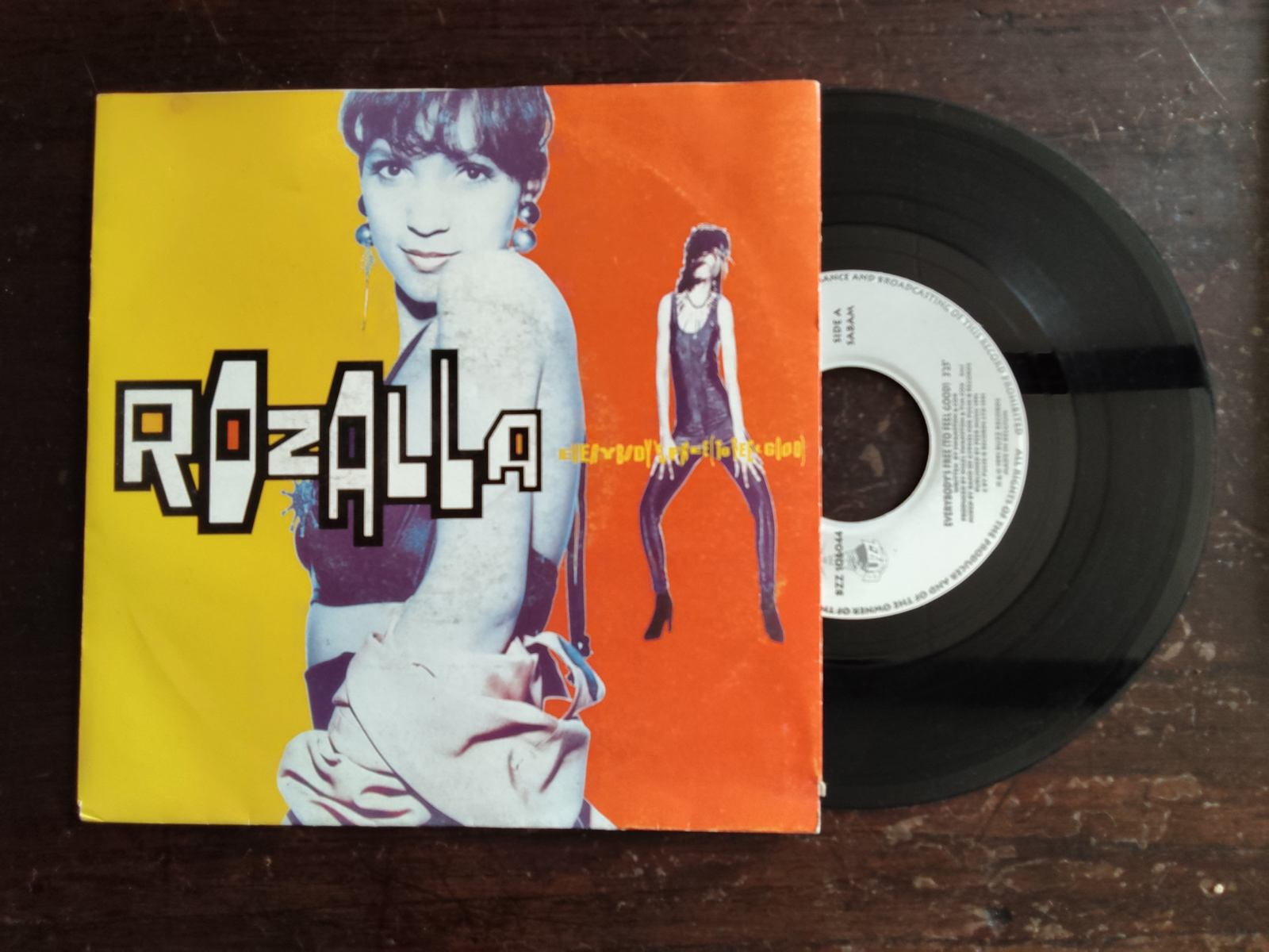 Rozalla met Everybody's free (to feel good) 1991 Single nr S20256648