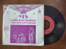 Yes met Yours is no disgrace 1972 Single nr S20211179