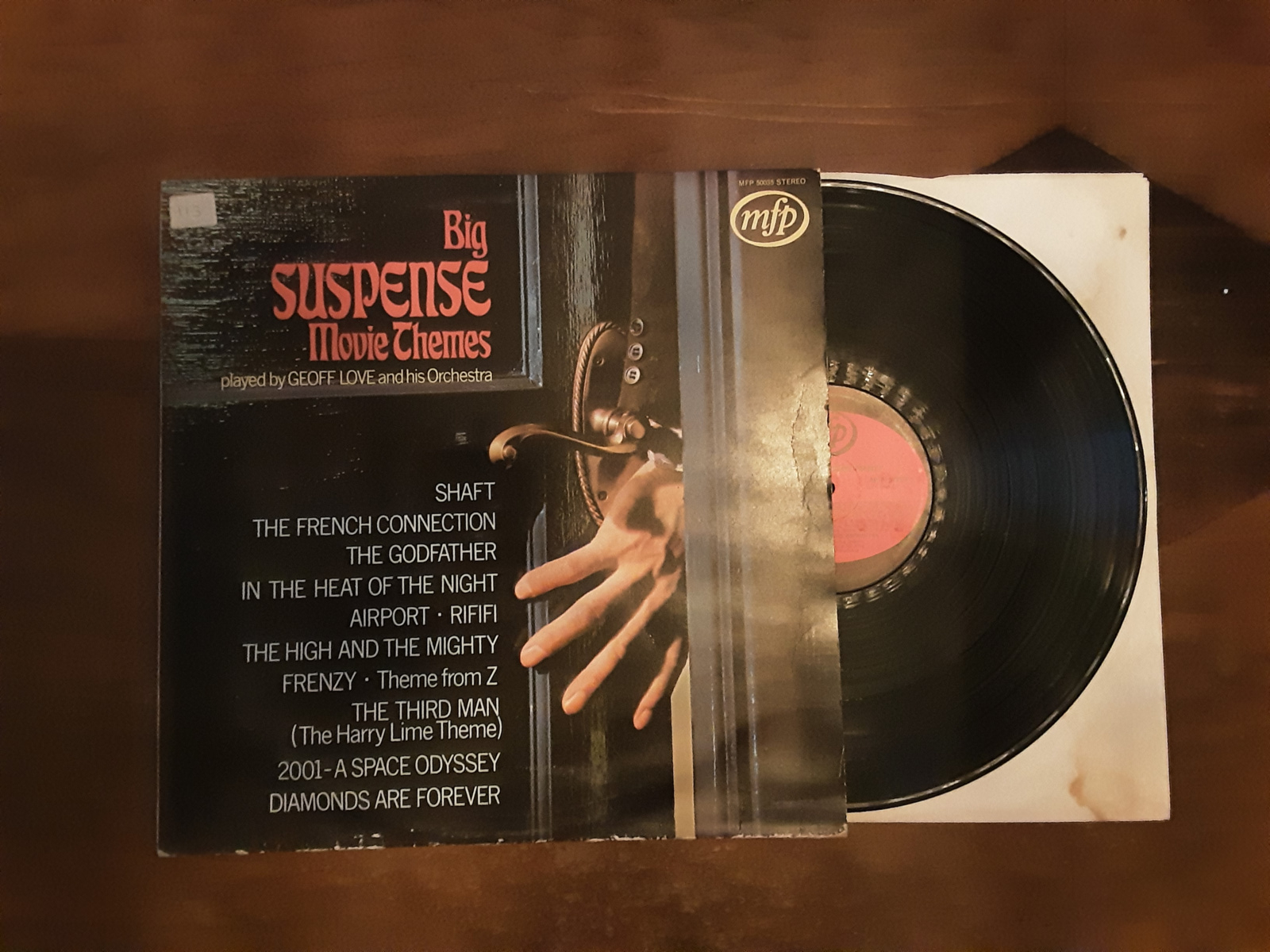Geoff Love and his orchestra met Big suspense movie themes 1972 LP nr L2024752