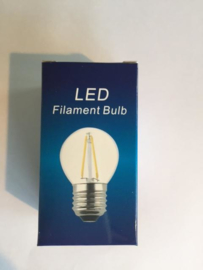 Global-Lux filament kogellamp E27 2W 230V helder nr 6-183380