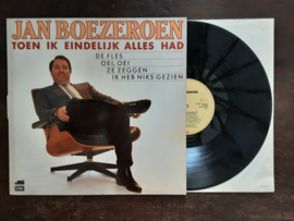 Jan Boezeroen met Toen ik eindelijk alles had 1985 LP nr L2024355