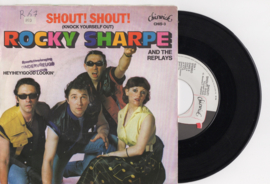 Rocky Sharpe and The Replays met Shout Shout 1982 Single nr S2020347