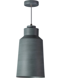 Hanglamp serie Grey d18cm h150cm vintage grijs nr 05-HL4440-99