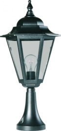 Buitenlamp sokkel serie Teccia zwart nr: 182