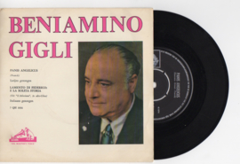Beniamino Gigli met Panis Angelicus 1955 Single nr S2021918