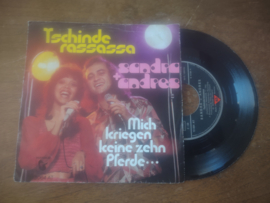 Sandra + Andres met Tschinderassassa 1973 Single nr S20221897