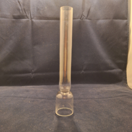Olielamp Glasbuis helder model Kneepglas 25,5x4,5cm nr A6365