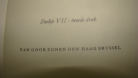 Mozaïek deel VII. Tweede druk. uitg. Van Goor  Zonen Den Haag Brussel.