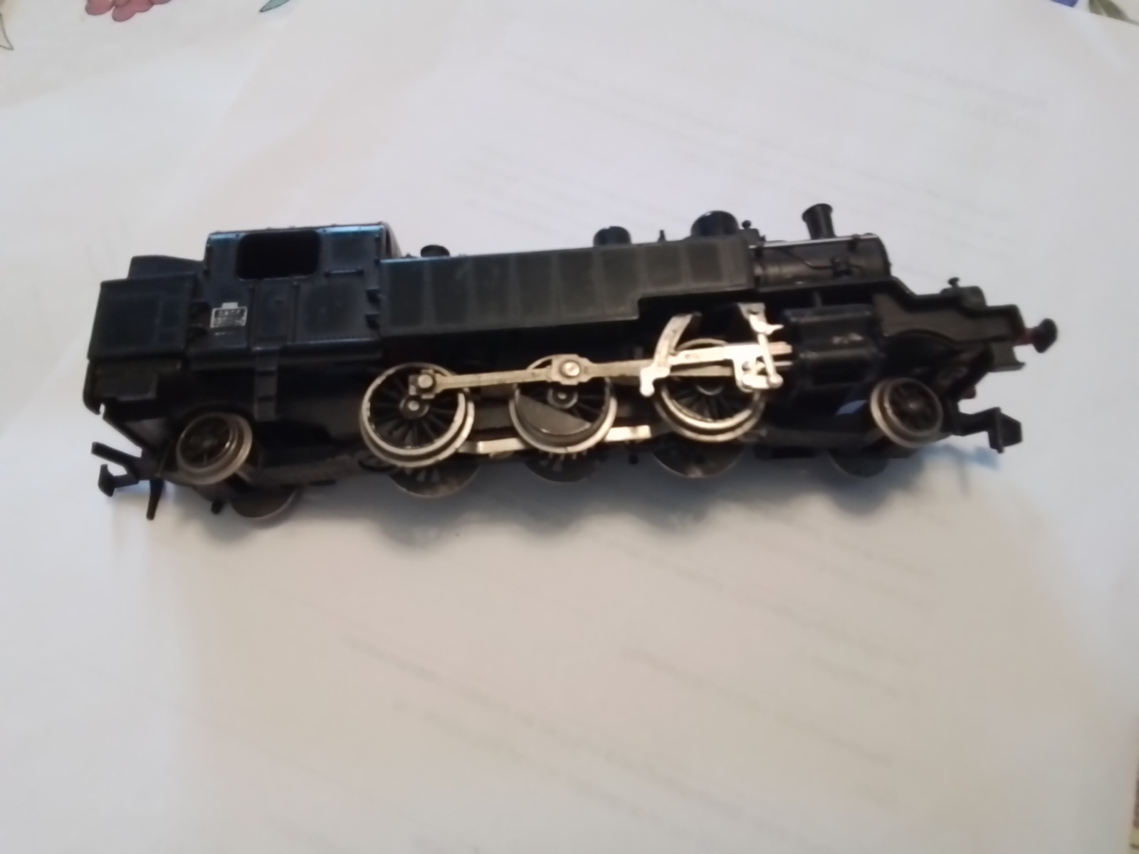 Locomotief AcHo Meccano Made in France.