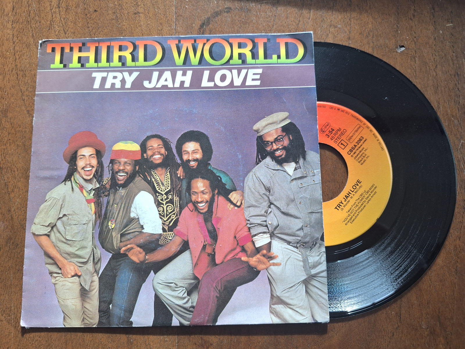 Third World met Try jah love 1982 Single nr S20233902