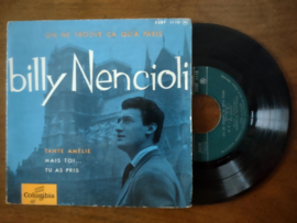 Billy Nencioli met On ne trouve ca qu'a Paris 1957 Single nr S20211210