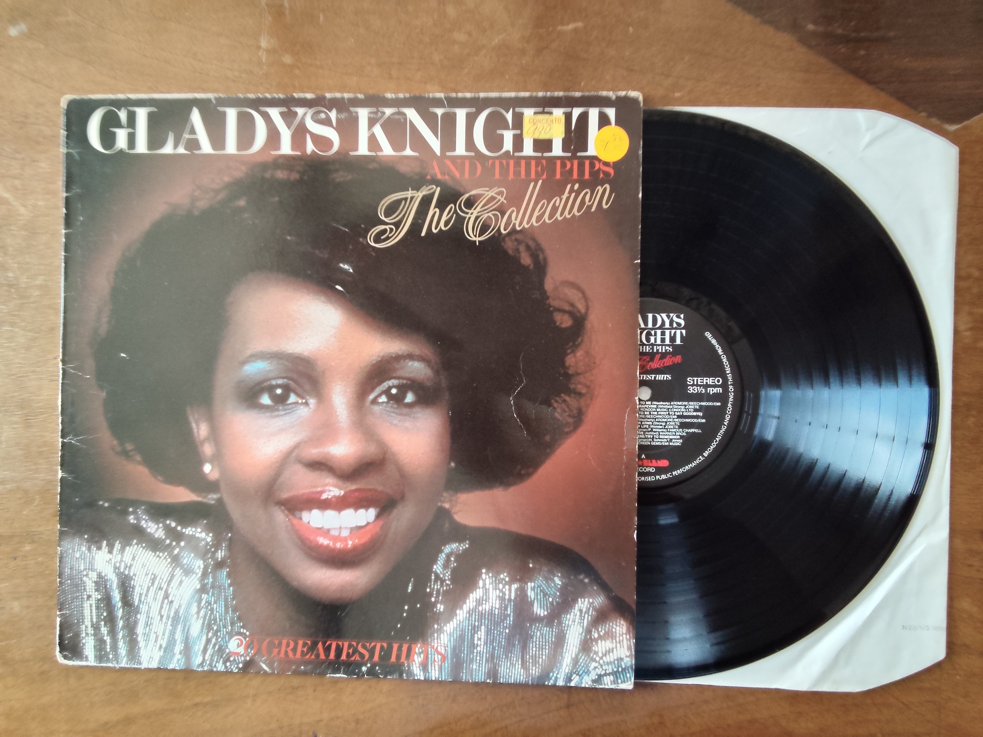 Gladys Knight and The Pips met The collection 1983 LP nr L20251372