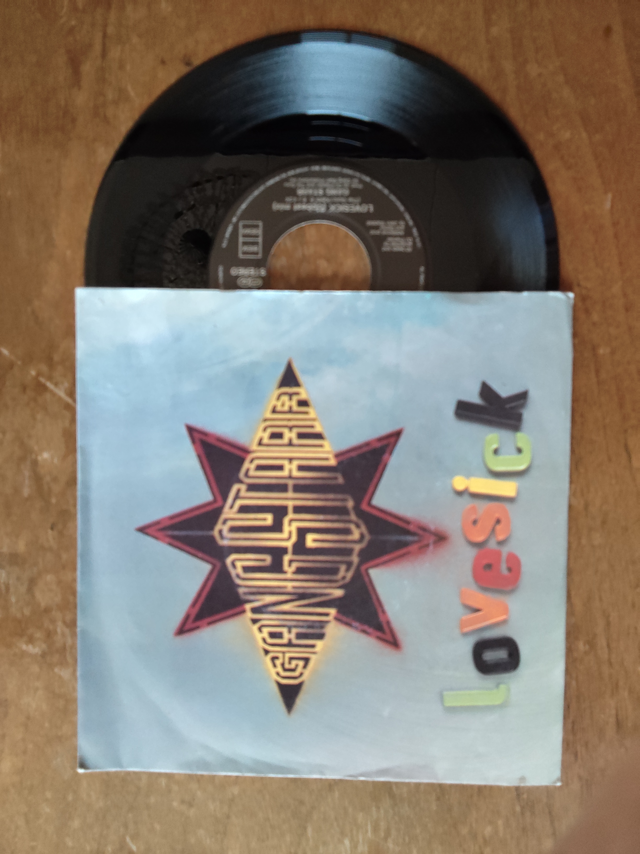 Gang Starr met Lovesick (upbeat mix) 1991 Single nr S20256939