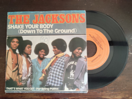 The Jacksons met Shake your body 1979 Single nr S202062