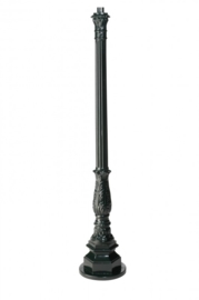 Buitenlamp mast h-162cm antiek groen serie Nuova nr 1508