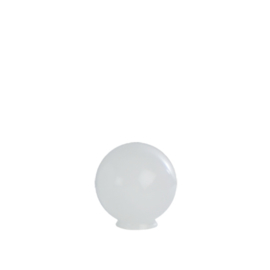 Glazen bol rond opaal diameter 15cm nr1 op foto 1500.00